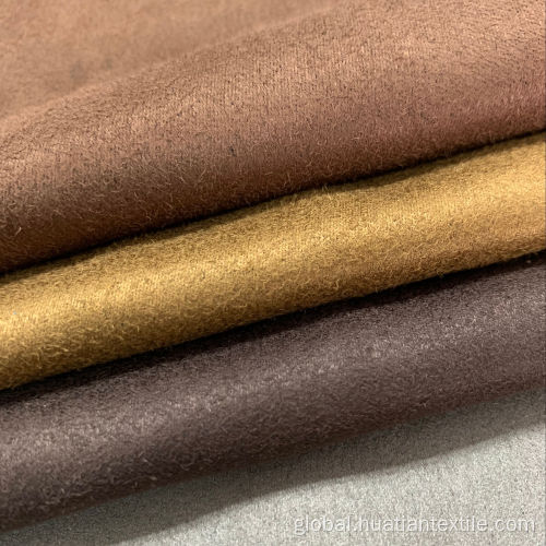 Suede Sofa Fabric polyester warp suede sofa fabric Supplier